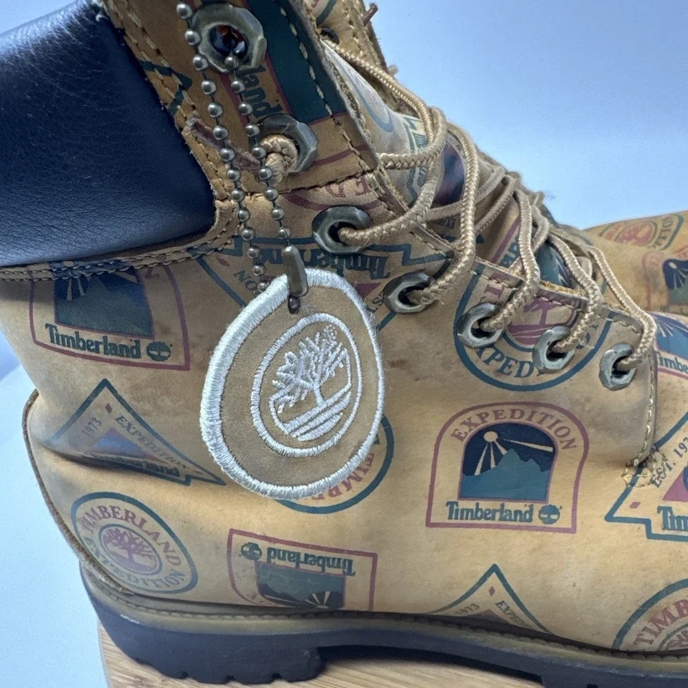 Timberland Expedition Limited Edition 1973 Wheat Nubuck Boots Mens US‎ Sz 11 1/2